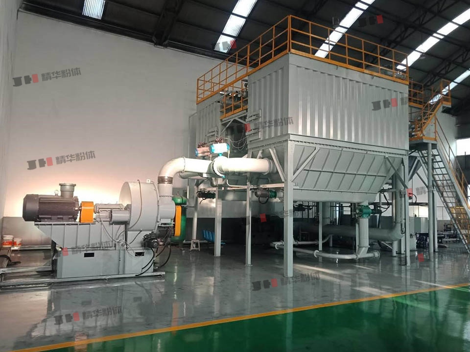 裂解炭黑深加工磨粉系統(tǒng)--山東某科技公司