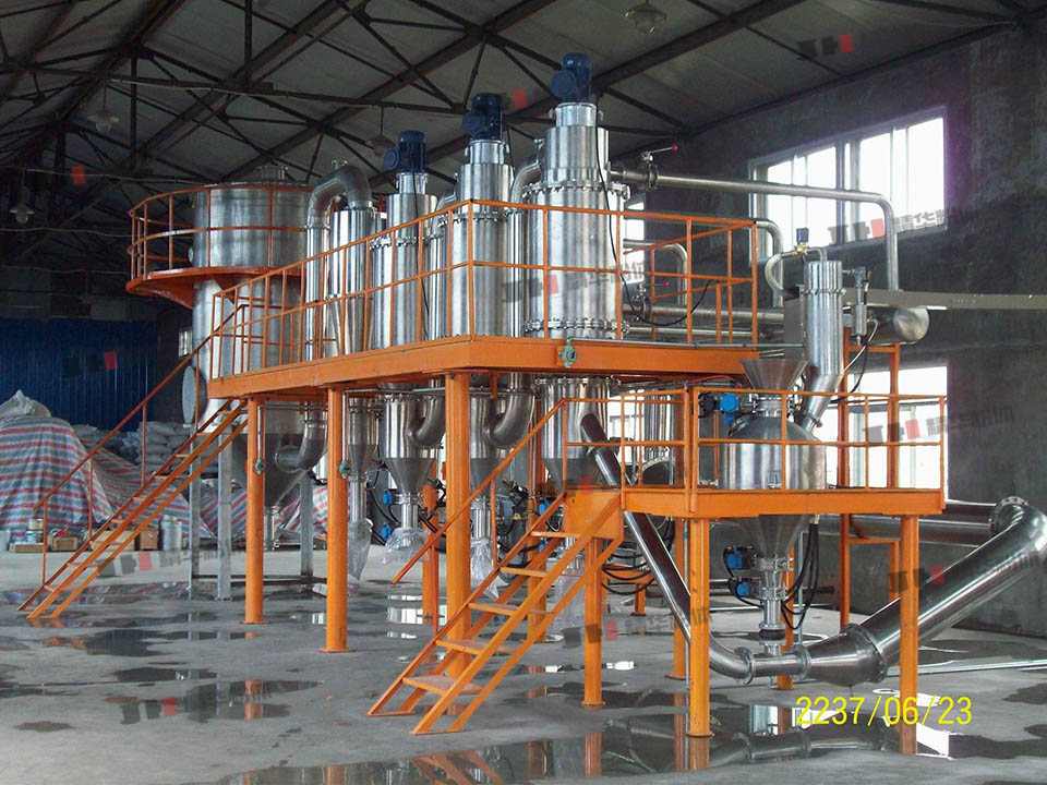 球型霧化鋁粉氮?dú)獗Ｗo(hù)氣流分級機(jī)--河南某鋁業(yè)公司