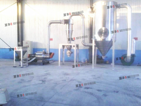 陶瓷超微沖擊磨--江陰某公司