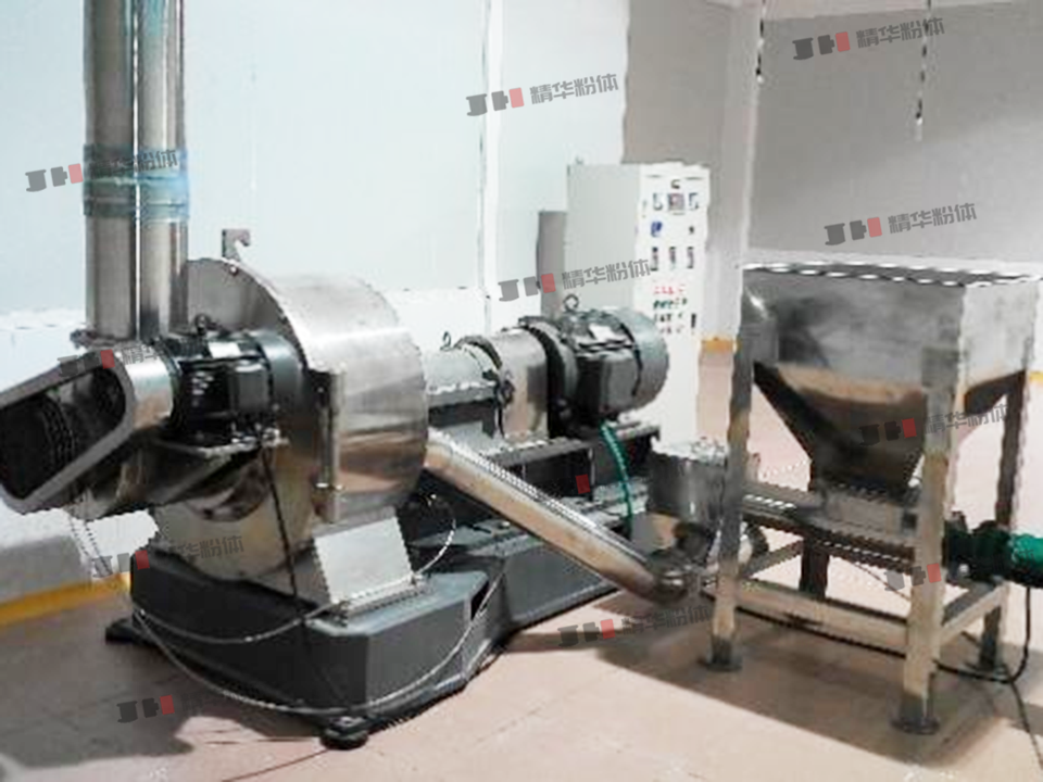 醫(yī)用碳酸鈣超微沖擊磨--江西某公司