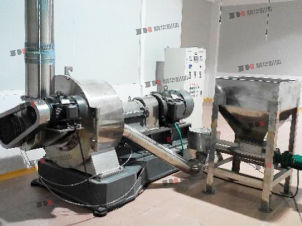 醫(yī)用碳酸鈣超微沖擊磨--江西某公司