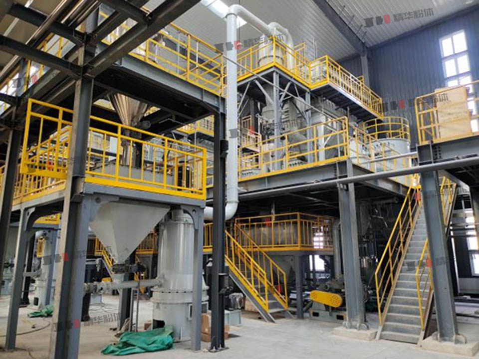 石油焦立式?jīng)_擊磨--山東生產現(xiàn)場