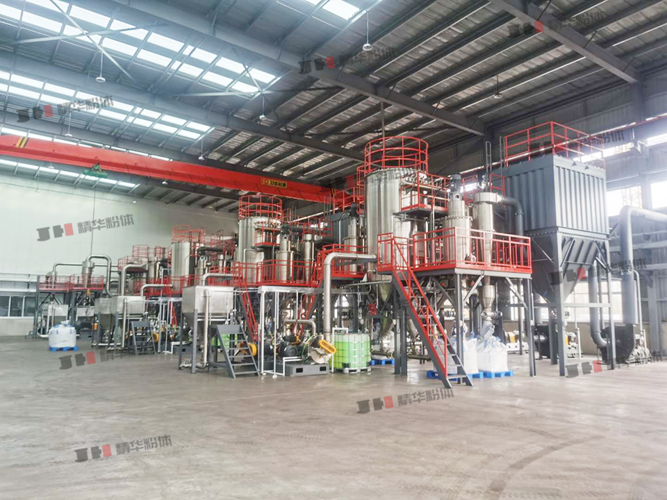 石油焦超微粉碎機(jī)--遼寧某生產(chǎn)現(xiàn)場