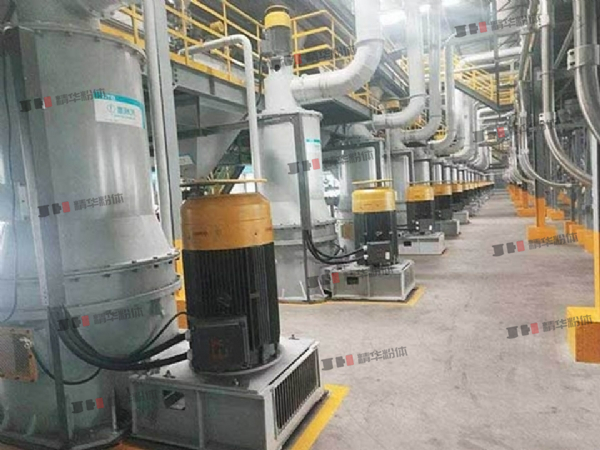 石油焦立式?jīng)_擊磨--四川某生產(chǎn)現(xiàn)場